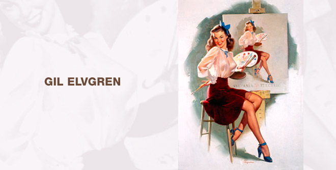 Gil Elvgren - Great American Pin-Up Artist